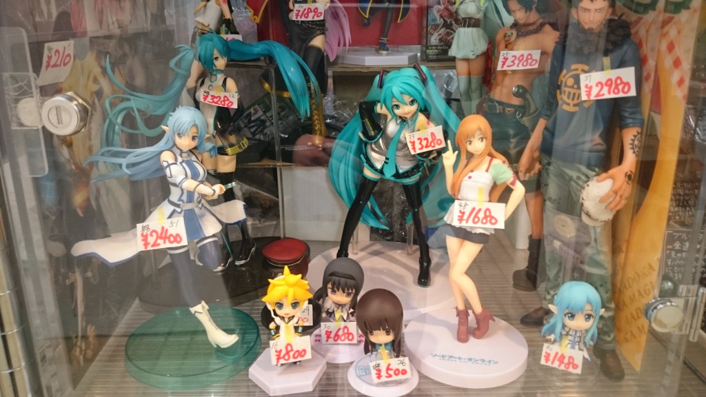 Figures at Animate, Akihabara