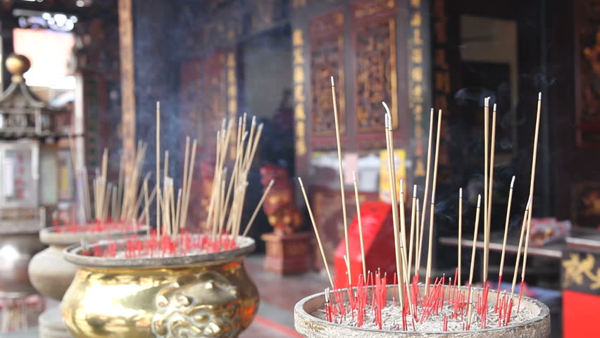 Incense at temple